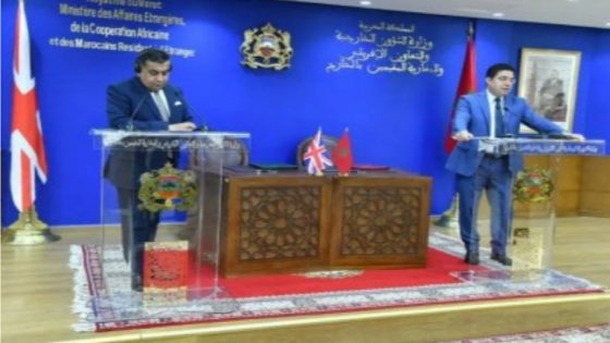 محادثات ومباحثات بين الوزيرين تناولت العلاقات الثنائية بين المغرب والمملكة المتحدة