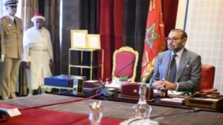 عودة جلالة الملك محمد السادس إلى تطوان بعد تفقد مناطق زلزال الحوز