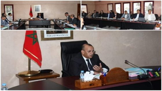 اجتماع عامل عمالة إنزكان أيت ملول مع مكتب المجلس الجماعي لأيت ملول لتدارس الاشكالات والتحديات