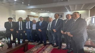 والي جهة سوس ماسة يستقبل عامل عمالة إنزكان أيت ملول و رؤساء الجماعات الترابية