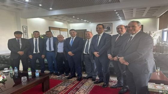 والي جهة سوس ماسة يستقبل عامل عمالة إنزكان أيت ملول و رؤساء الجماعات الترابية