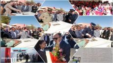 عامل إقليم الخميسات يشرف على وضع الحجر الأساس لمشروعين مهمين ضواحي الخميسات