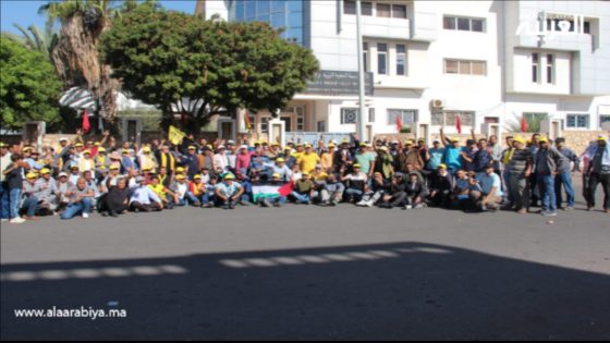 أكادير: الكونفدراليون من أمام أكاديمية سوس ماسة غاضبون من النظام الأساسي