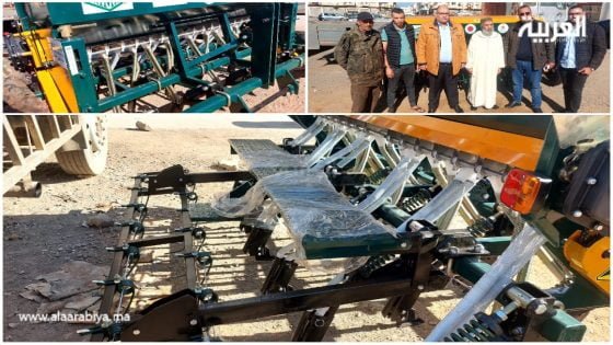 تسليم أول بذارة مباشرة في الصخيرات: دعم الفلاحين وتعزيز الزراعة المستدامة