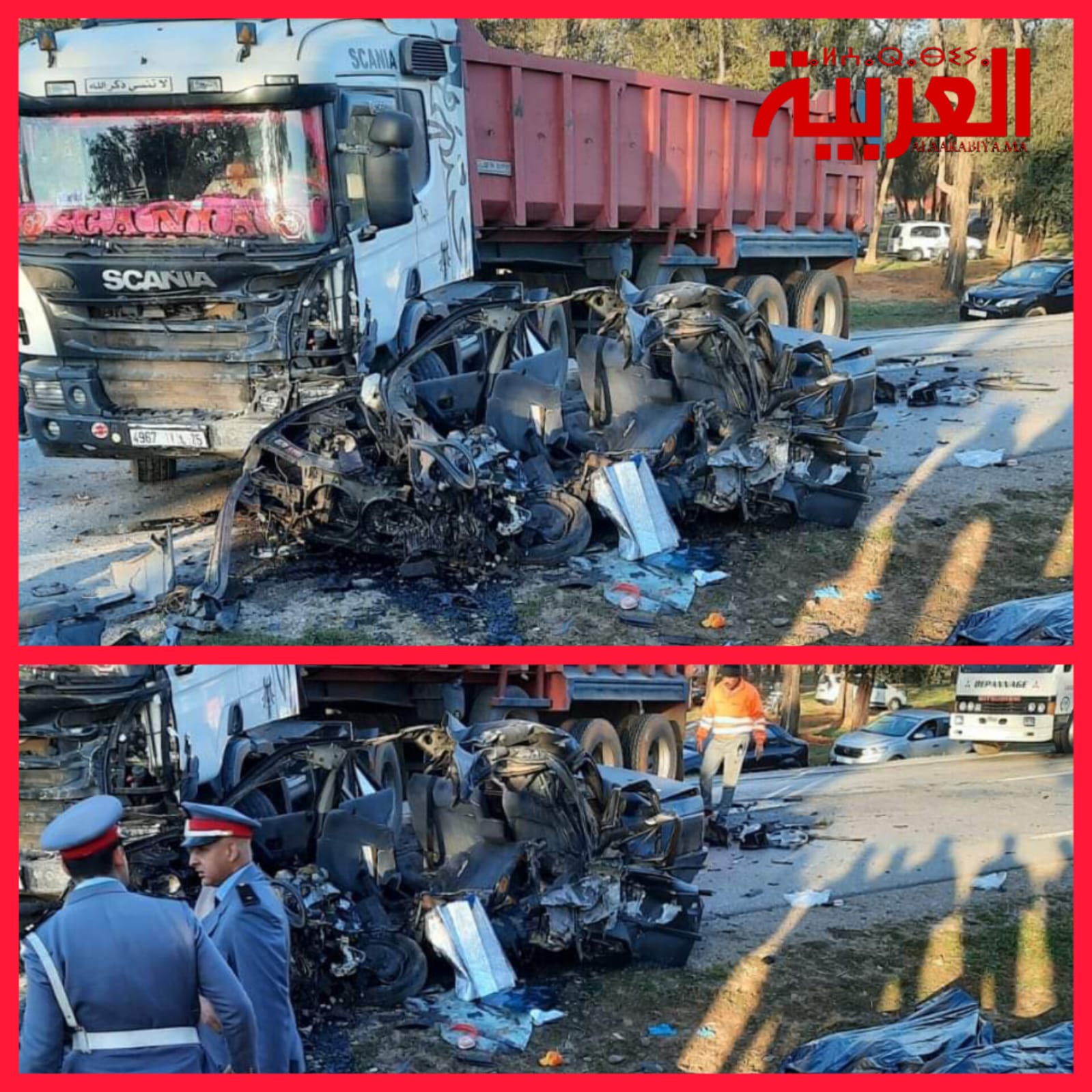 “طريق المـوت” بين تيفلت والكامـوني تحصد عشرات الأرواح وحزب فيدرالية اليسار الديمقراطي يطالب بحلول عاجلة