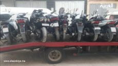 حملة واسعة يشنها الدرك الملكي على الدرجات النارية التي تسير خارج الإطار القانوني بالصخيرات