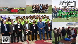 اختتام البطولة الجهوية المدرسية لكرة القدم U18 المنظمة بمدينة ورزازات وتتويج الفرق الفائزة