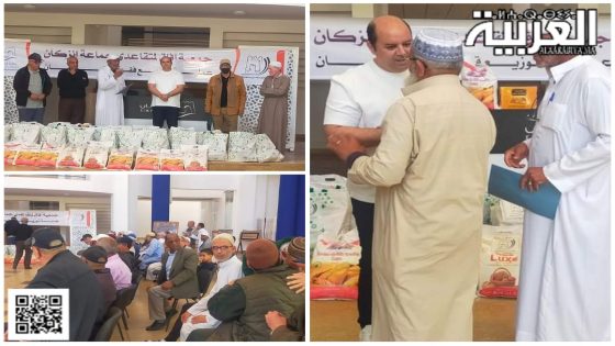 رئيس المجلس الجماعي لإنزكان يشرف على توزيع القفف الرمضانية لمتقاعدي الجماعة