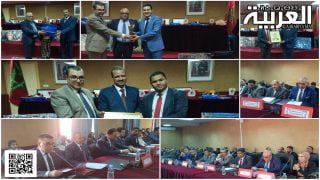 حفل تكريم المحجوب أقدار رمز من رموز النزاهة بالمحكمة الابتدائية سابقا بورزازات