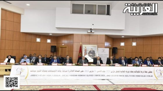 رئيس مجلس جهة درعة تافيلالت يعرض تقرير الأنشطة مابين اكتوبر 2023 ومارس 2024، في الدورة العادية مارس2024 للمجلس