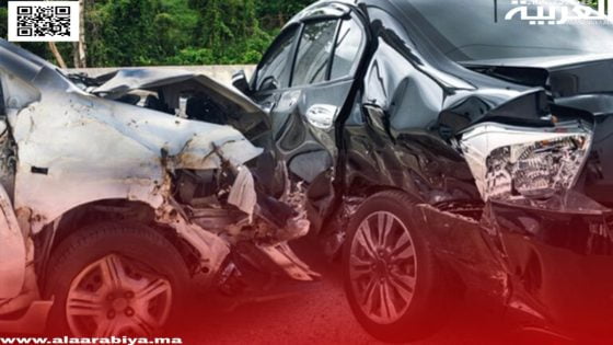 مصرع سيدة وإصابة 5 آخرين في حادث سير بالرماني