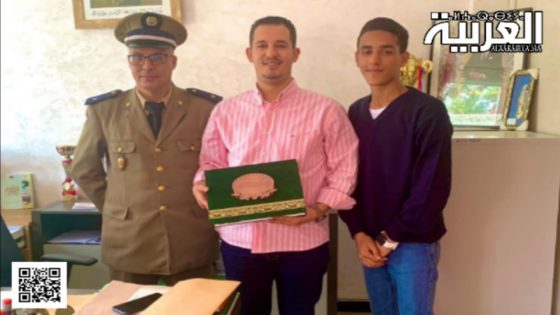 نادي روح الشباب يكرم قائد المقاطعة الثالثة بأيت ملول