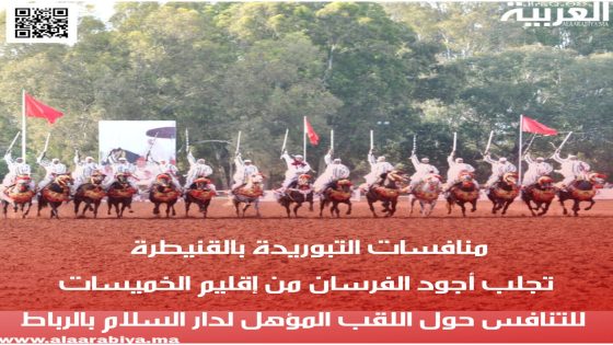 منافسات التبوريدة بالقنيطرة تجلب أجود الفرسان من إقليم الخميسات للتنافس حول اللقب الجهوي المؤهل لدار السلام بالرباط