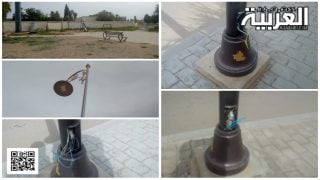 أعمدة كهربائية تشكل خطورة كبيرة على الأطفال وتلاميذ مؤسسة إبتدائية