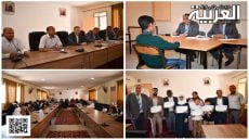 فعاليات الإقصائيات الإقليمية لمسابقة تحدي القراءة العربي في نسختها الثامنة بمركز حمان الفطواكي بمدينة ورزازات