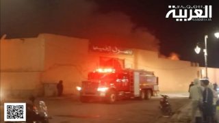 تفاصيل اندلاع حريق مرعب في سوق الخميس قرب ولاية الجهة بمراكش