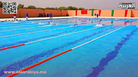 المسبح البلدي في حي أزلي بمراكش