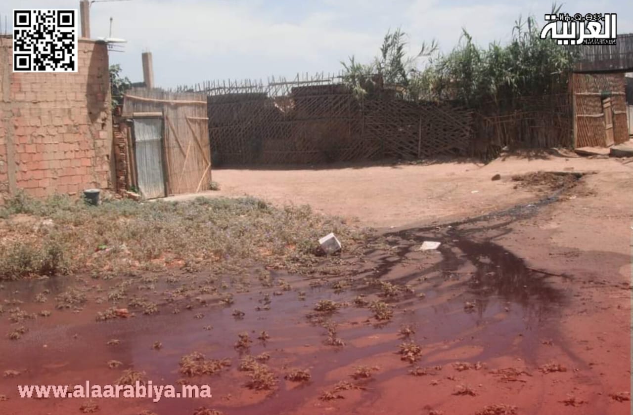 إنفجار في شبكة الصرف الصحي بجماعة المعازيز يهدد صحة ساكنة حي التنمية