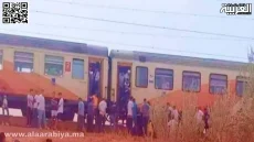 القطار يدهس شخصا
