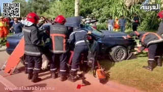 حادثة سير خطيرة تقع بطريق تطوان المضيق وتخلف إصابة 4 أشخاص