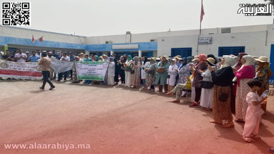 التنسيق الإقليمي لقطاع الصحة بإقليم الخميسات ينفذ وقفة احتجاجية 