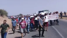 مراكش .. احتجاجات نساء وقاصرين تملالت للمطالبة بالماء