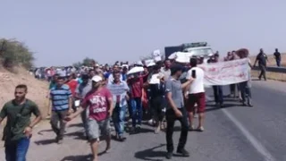 مراكش .. احتجاجات نساء وقاصرين تملالت للمطالبة بالماء