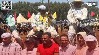 التبوريدة تسدل ستارها في المهرجان الأمازيغي للثقافة والفنون بالخميسات