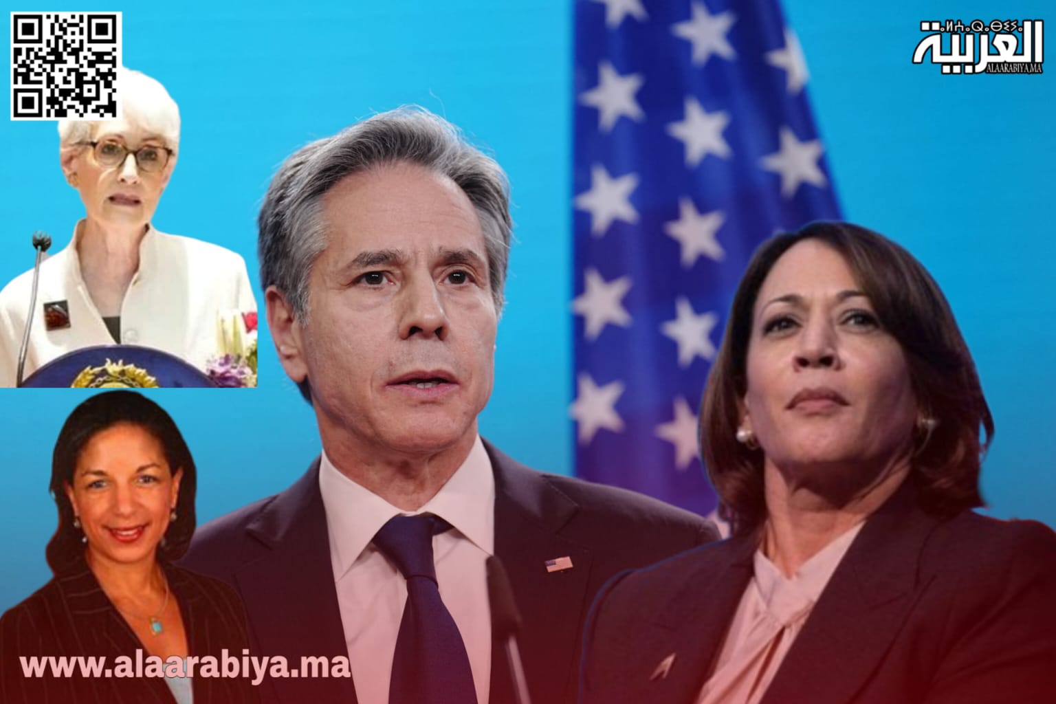 مستقبل إدارة الأمريكي هاريس بلينكن يواجه تداعيات سياسية وتحديات دبلوماسية