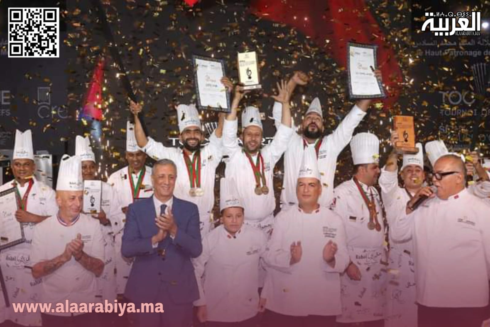 المغرب يفوز بكأس إفريقيا لصناعة الحلويات نسخة 2024