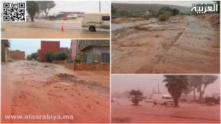 السيول تجرف شخصا وتلحق خسائر فادحة بجماعة آيت يدين إقليم الخميسات