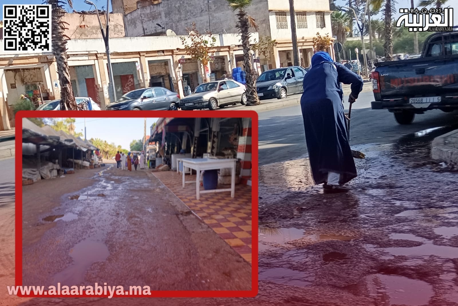 زنقة المهندس نقطة سوداء بمدينة تيفلت طال انتظار تهيئتها بعدما أقصيت من برامج مجلس عرشان