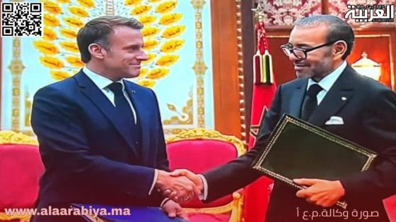 المغرب وفرنسا يوقعان 22 اتفاقية للتعاون ومذكرة تفاهم وبروتوكول في مجالات عديدة بين البلدين في رحاب القصر الملكي بالعاصمة الرباط