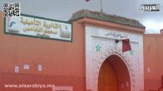 اعتداء شنيع على رجل أمن خاص أمام الثانوية التأهيلية محمد الخامس بمراكش