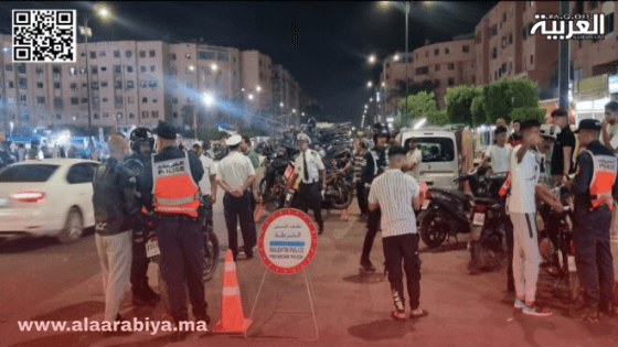 حملة أمنية واسعة ضد الدراجات النارية المخالفة في مراكش