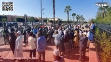 مواطنون يطالبون بدعم المتضررين من الزلزال بوقفة احتجاجية أمام ولاية جهة مراكش