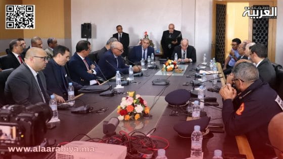 تكريم سعيد العلوة بعد استقالته من رئاسة ولاية أمن مراكش