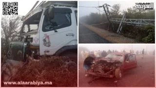 حادثة سير مميتة بين جماعة عين السبيت ومدينة الخميسات تخلف وفاة شخص وإصابات آخرين