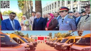 عامل إقليم الخميسات عبد اللطيف النحلي يشرف على توزيع 14 حافلة للنقل المدرسي في أول نشاط رسمي له بمناسبة ذكرى المسيرة الخضراء المظفرة