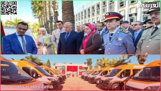 عامل إقليم الخميسات عبد اللطيف النحلي يشرف على توزيع 14 حافلة للنقل المدرسي في أول نشاط رسمي له بمناسبة ذكرى المسيرة الخضراء المظفرة