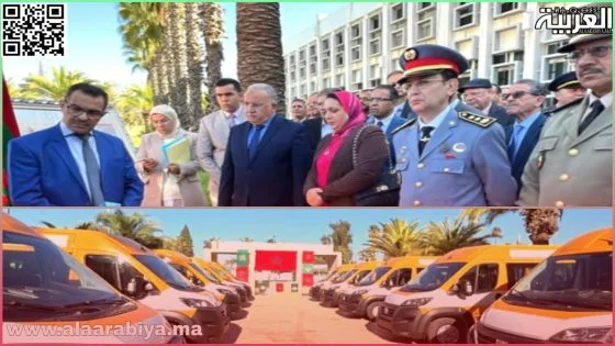 عامل إقليم الخميسات عبد اللطيف النحلي يشرف على توزيع 14 حافلة للنقل المدرسي في أول نشاط رسمي له بمناسبة ذكرى المسيرة الخضراء المظفرة