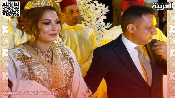 حضور وازن شهده زفاف الإعلامي ياسين كريكش والدكتورة جميلة القاسمي ضواحي تيفلت