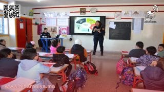 خلية الأمن المدرسي بمراكش تنظم عرضا حول مخاطر التنمر في الأوساط المدرسية.
	