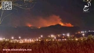 حريق ضخم يلتهم الغطاء النباتي في موكلاتة ويشعل استنفار السلطات
	