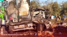 حادث مروع يؤدي بحياة سائق شاحنة في بوقنادل
