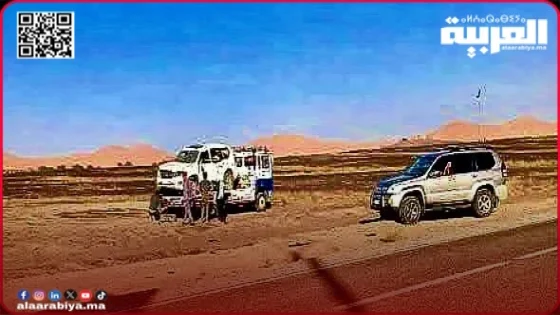 مصرع سائح أجنبي ومرشد سياحي مغربي في حادث سير مروع قرب مرزوكة