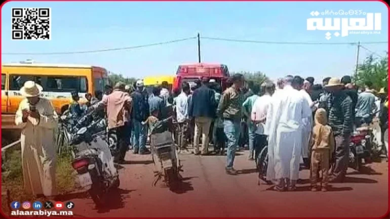 إصابة 17 تلميذاً في حادث مروري خطير بحافلة مدرسية قرب قلعة السراغنة