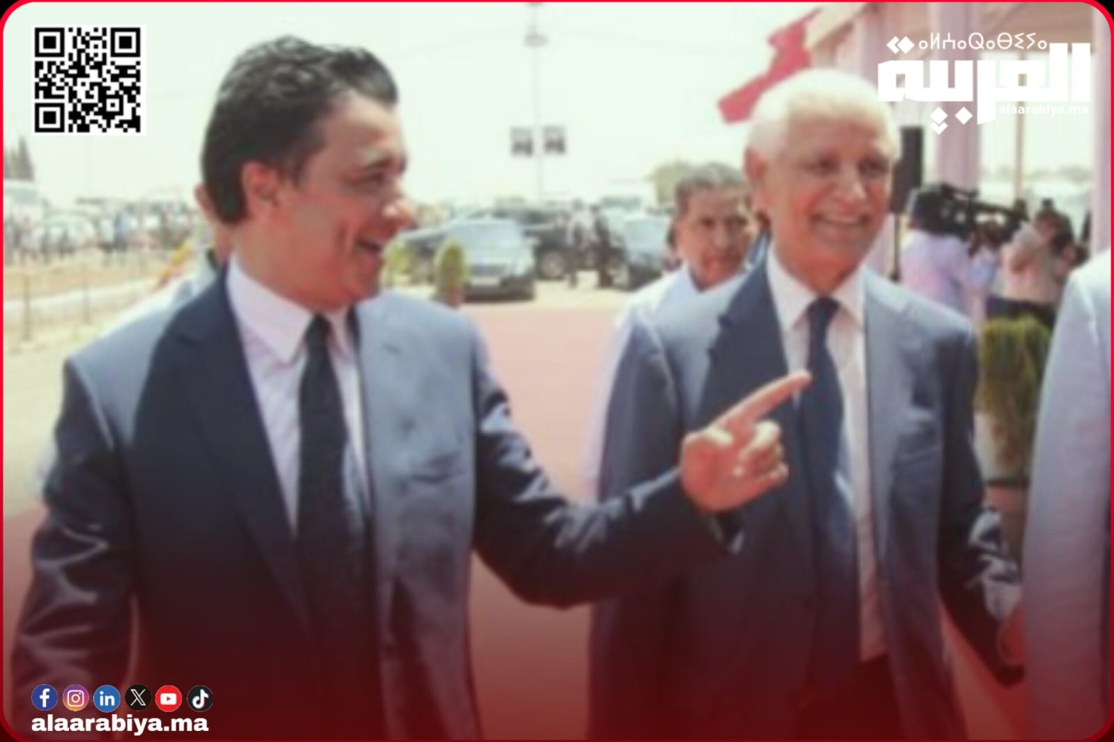 عرشان الأمين العام لحزب “النخلة” يستعين بوالده العميد السابق في “تسخيناته” الانتخابية السابقة لموعدها؟!