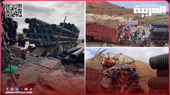 حادثة سير مميتة على طريق الرباط – فاس تخلف ستة قتلى وجرحى