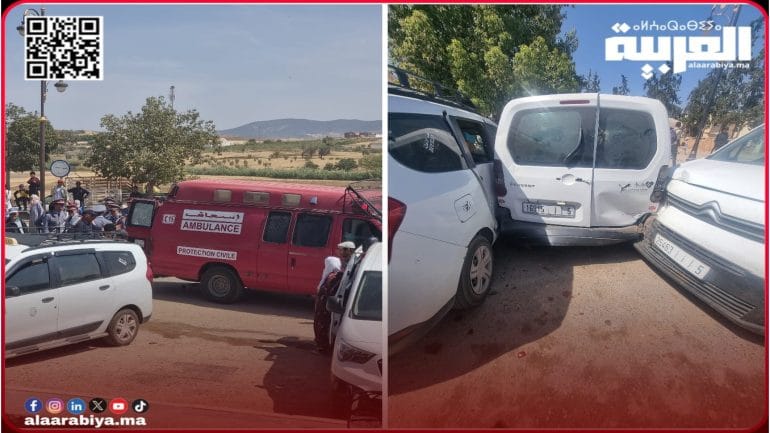 بسبب السرعة.. إصابة امرأة بجروح متفاوتة الخطورة في حادث سيارة لنقل الأموال بجماعة عين السبيت 